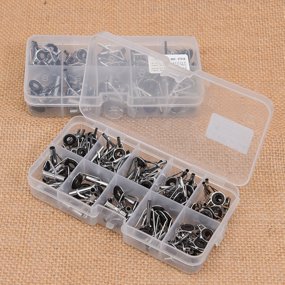 Enhance Your Fishing Experience with the 80Pcs Sea Fishing Rod Guide Ring Set